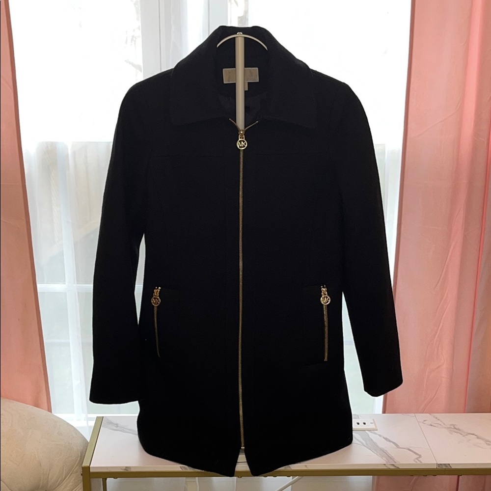 Michael Kors Black Utility Jacket